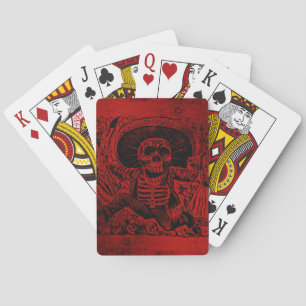 Jeu De Cartes Calavera Oaxaqueña par José Guadalupe Posada