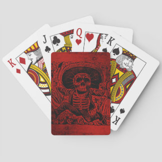 Jeu De Cartes Calavera Oaxaqueña par José Guadalupe Posada
