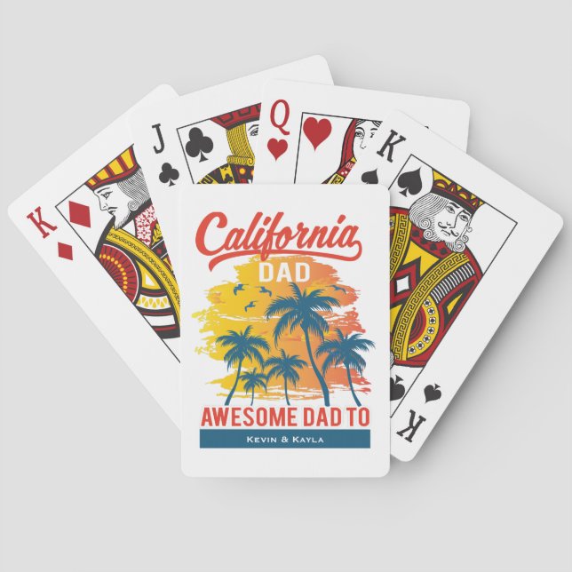 Jeu De Cartes California Beach Papa (dos)