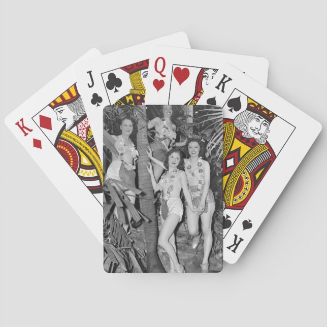 Jeu De Cartes California Girls, années 30 (dos)