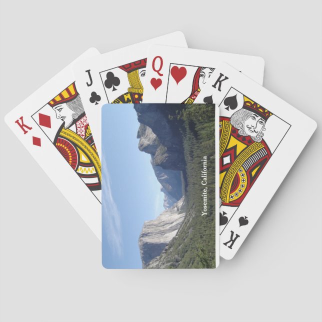 Jeu De Cartes Californie | Photo du parc national Yosemite (dos)