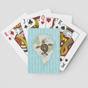 Jeu De Cartes Callie la tortue de mer Classic Playing Cards
