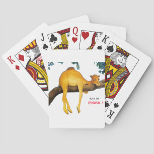 Jeu De Cartes Camel de la Journée de la Humpe .. Sursoufflé