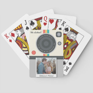 Jeu De Cartes Caméra instantanée Couple Date photo Emplacement u