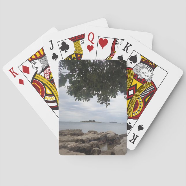 Jeu De Cartes Caméra Rectangle photo modèle (dos)