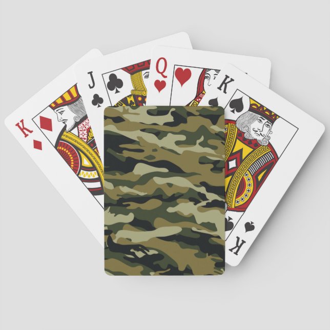 Jeu De Cartes Camo (dos)