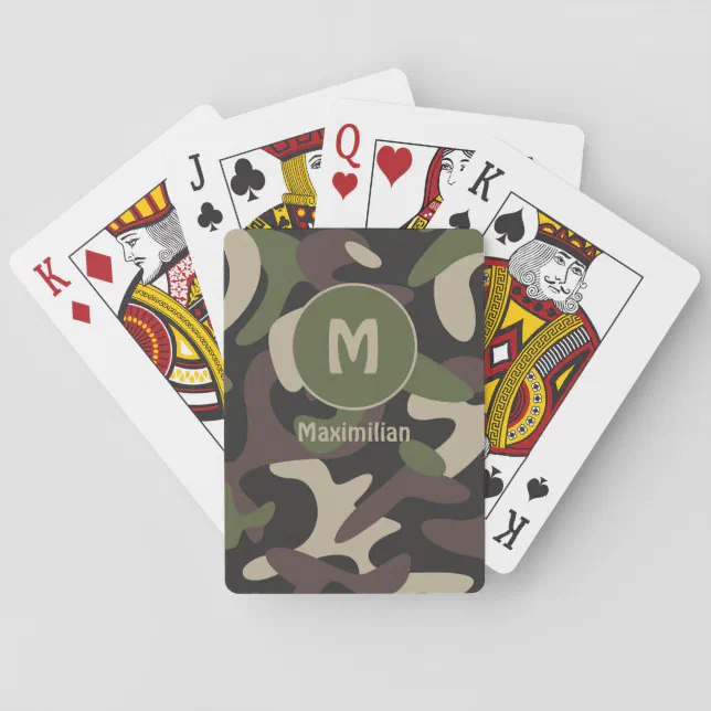 Jeux de carte à jouer (52 cartes) woodland