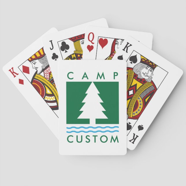 Jeu De Cartes Camp personnalisé (dos)