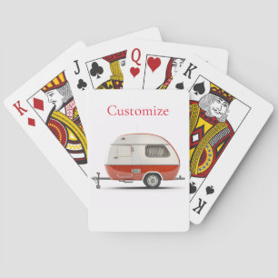 Jeu De Cartes Camper Teardrop Classic Retro Thunder_Cove