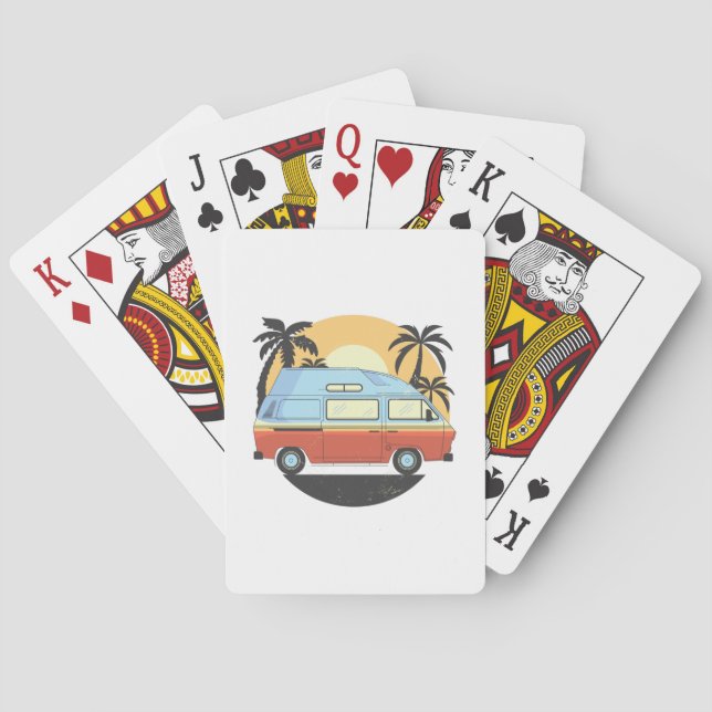 Jeu De Cartes Camper Van (dos)