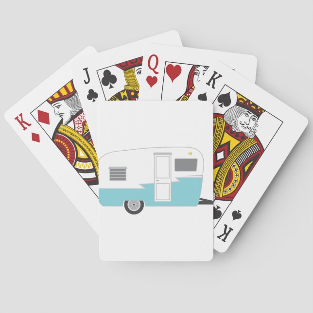 Jeu De Cartes Camping Old School (dos)