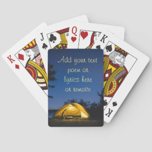 Jeu De Cartes Camping Sous Les Étoiles