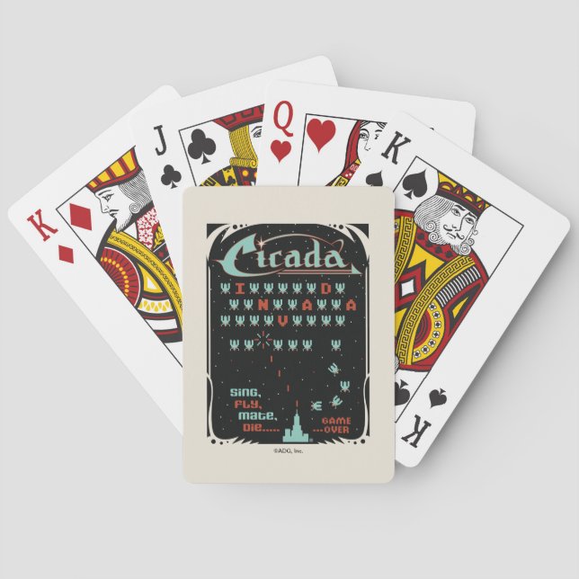 Jeu De Cartes Canada Invada (dos)