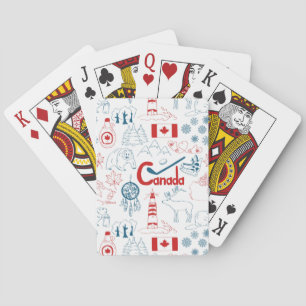Jeu De Cartes Canada   Motif de symboles