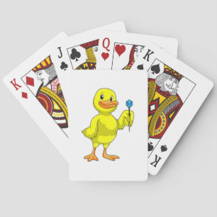 Jeu De Cartes Canard aux fléchettes avec tarte