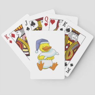 Jeu De Cartes Canard dormant avec casquette