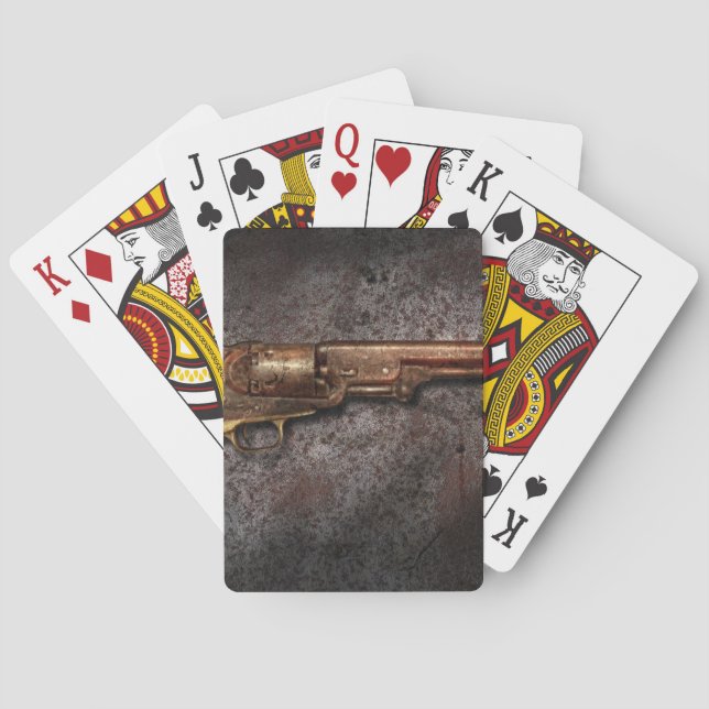 Jeu De Cartes Canon - Modèle 1851 - 36 Calibre Revolver (dos)
