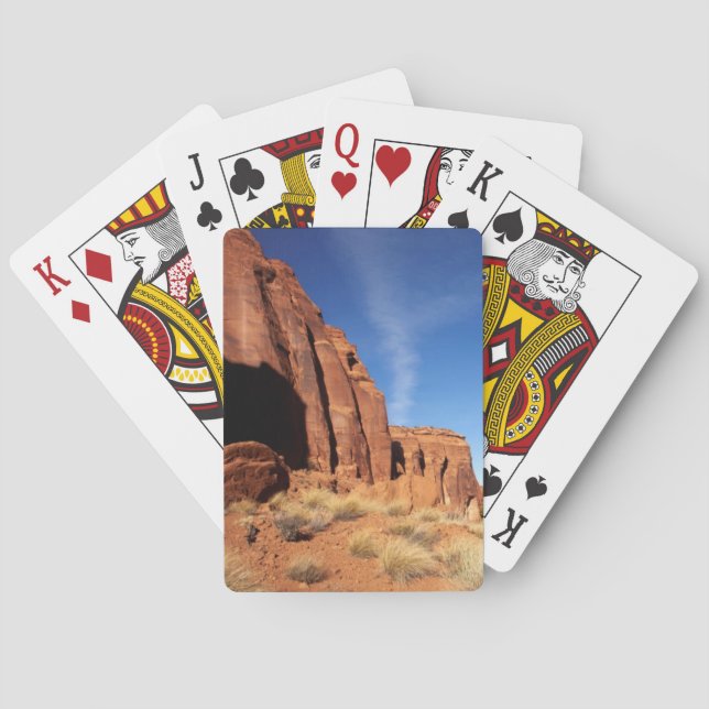 Jeu De Cartes Canyon rouge de roche (dos)