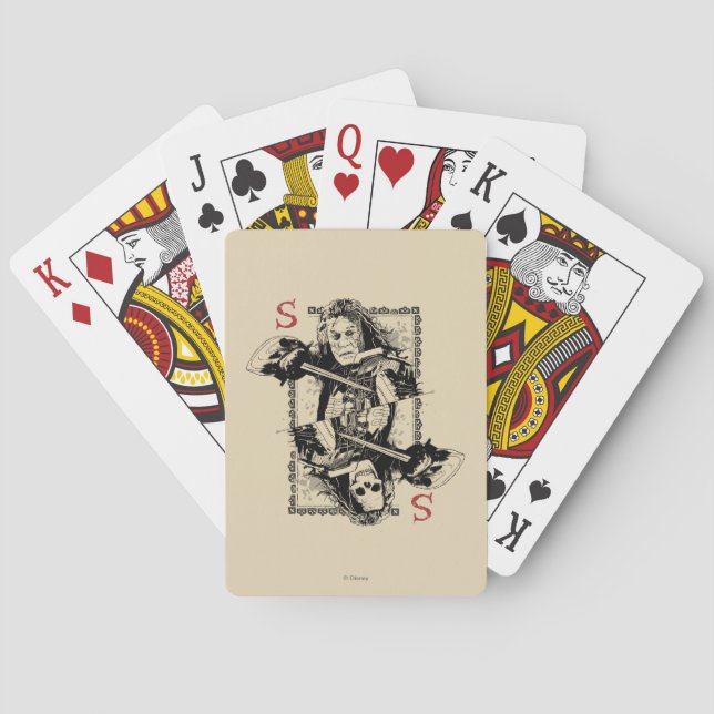Jeu De Cartes Capitaine Salazar - Boucher de la mer (dos)