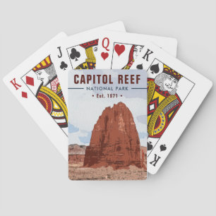 Jeu De Cartes Capitol Reef National Park Cathedral Valley Loop