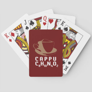 Jeu De Cartes Cappuccino chimique