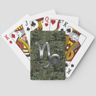 Jeu De Cartes Capricorne Zodiac Connexion Camion numérique Woodl