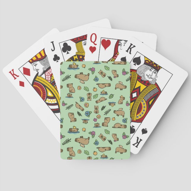 Jeu De Cartes Capybara (dos)