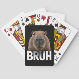 Jeu De Cartes Capybara Drôle Bruh 