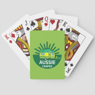 Jeu De Cartes Caravane australienne Aussie Caravaner Camp T