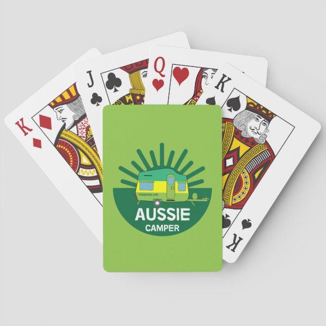 Jeu De Cartes Caravane australienne | Aussie Caravaner | Camp T (dos)
