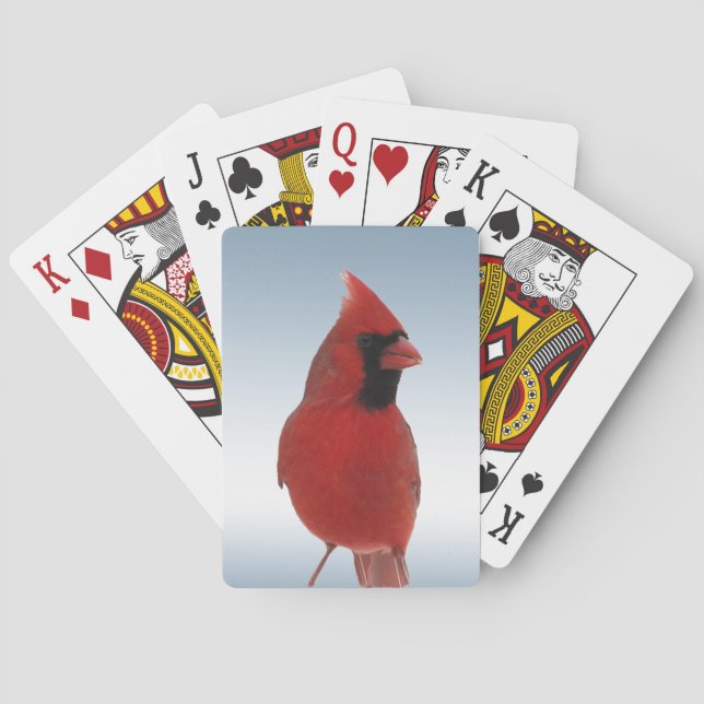 Jeu De Cartes Cardinal Rouge cartes de jeu (dos)