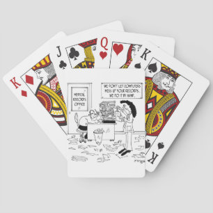 Jeu De Cartes Caricature de l'hôpital 7117