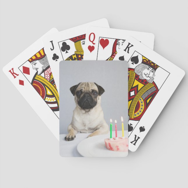 Jeu De Cartes Carlin d'anniversaire (dos)
