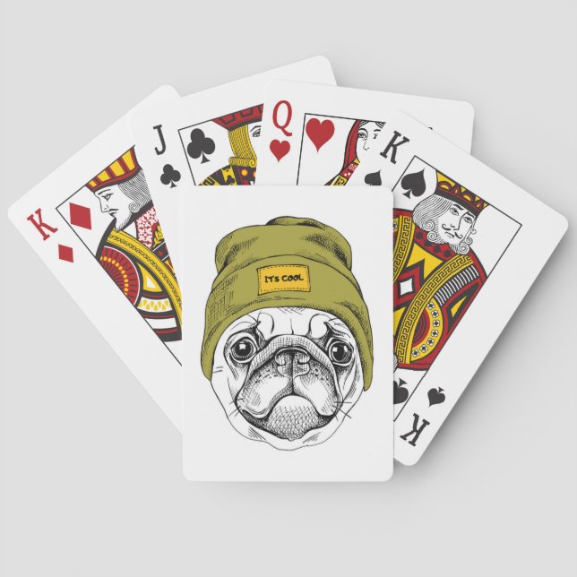 Jeu De Cartes Carlin Hipster | C'est Cool (dos)