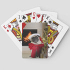 Carlin Père Noël de attente de Noël