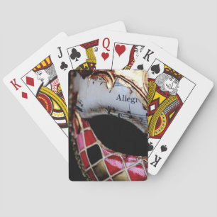 Jeu De Cartes Carnaval - Italie - Masque