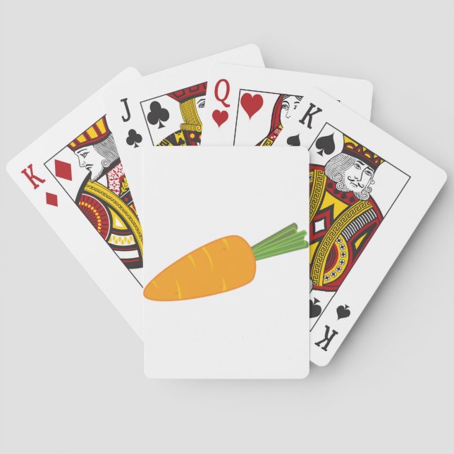Jeu De Cartes Carotte simple (dos)