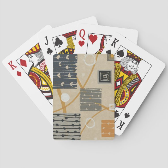 Jeu De Cartes Carreaux graphiques (dos)