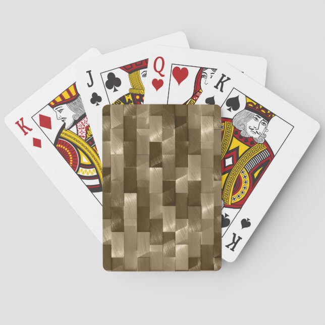 Jeu De Cartes Carrelage métal Cartes de lecture cp (dos)