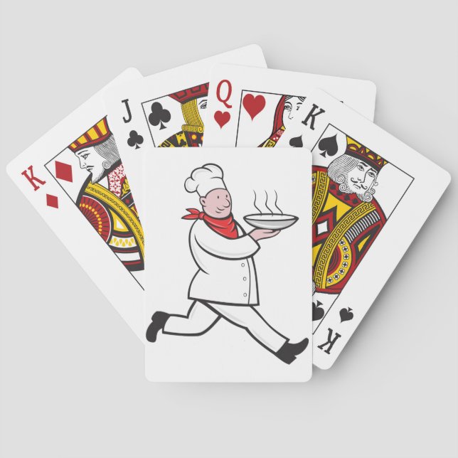 Jeu De Cartes Carrying Food Playing Cards (dos)