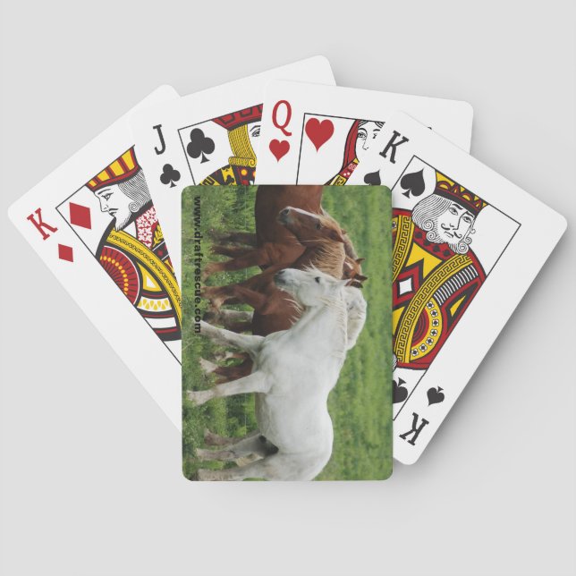 Jeu De Cartes Carte à jouer à cheval (dos)