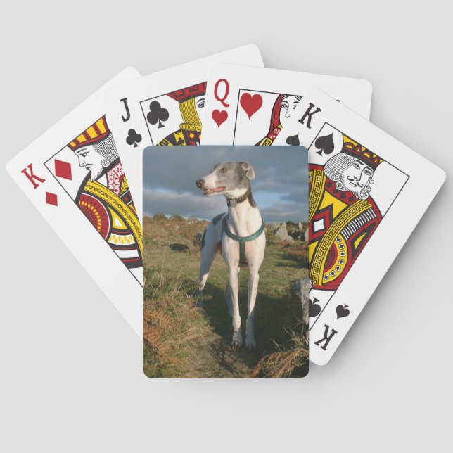 Jeu De Cartes Carte à jouer bleu et blanc (dos)