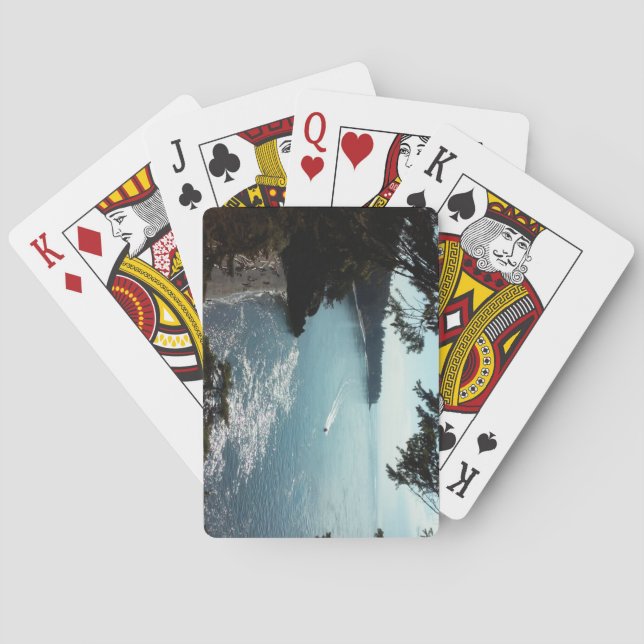 Jeu De Cartes Carte à jouer de Deception Pass (dos)