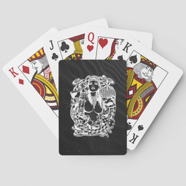 Jeu De Cartes carte à jouer medusa (dos)