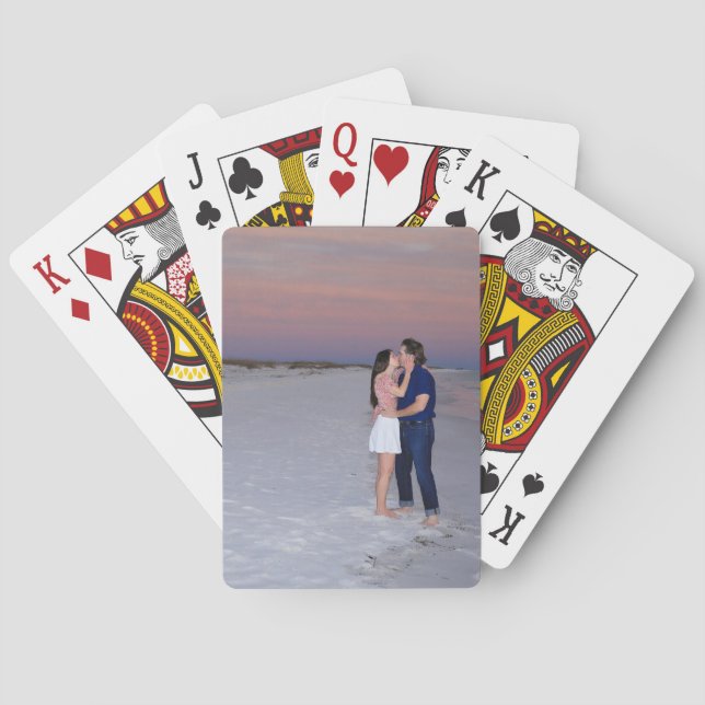 Jeu De Cartes Carte à jouer personnalisée. (dos)