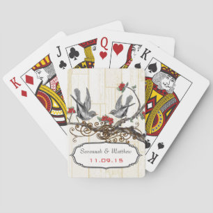 Jeu De Cartes Carte cadeau vintage Inséparable Mariage Grayl