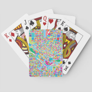 Jeu De Cartes Carte colorée Denver
