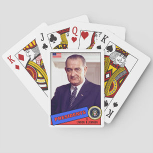 Jeu De Cartes Carte de baseball de Lyndon B. Johnson