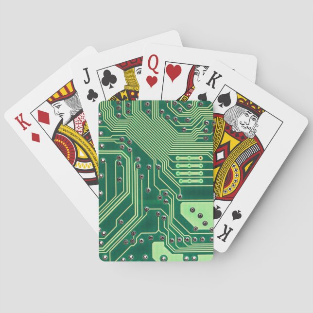 Jeu De Cartes Carte de circuit (dos)