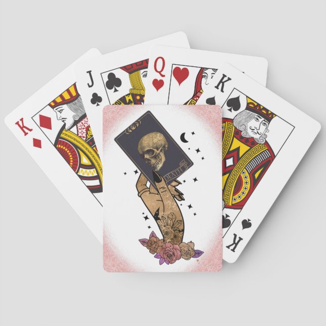 Jeu De Cartes Carte de décès face avant (dos)